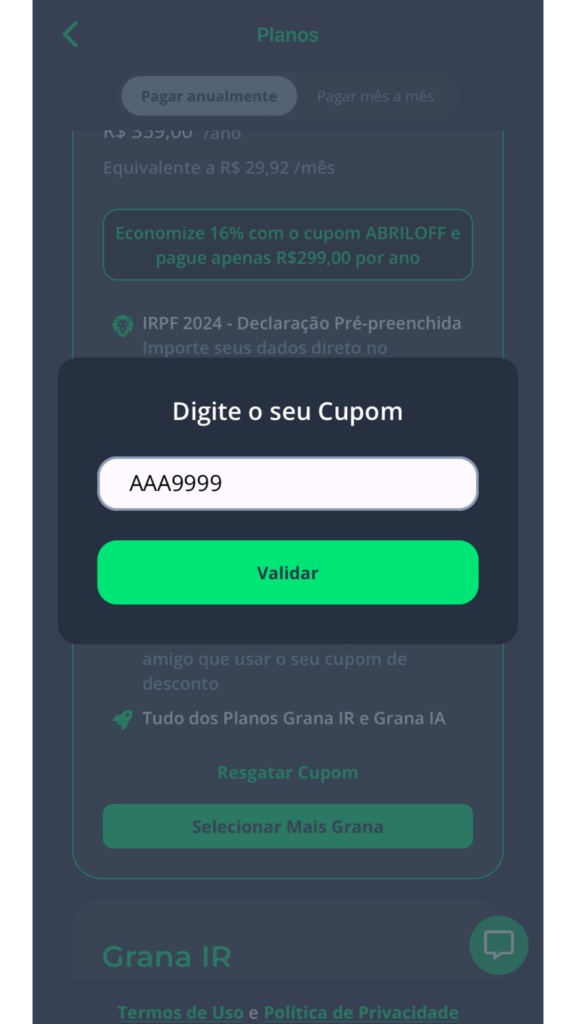 Tutorial Indique o Grana e Ganhe
